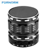 FORNORM Bluetooth Speaker S28 Portable Mini Wireless Stereo Bass Speaker Hands Free Loud Speaker With Mic Support FM Radio