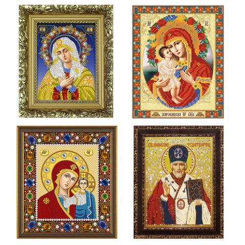 2017 Religious icons Crafts cross stitch kits Our Lady Full diamond Home Decoration 5D DIY diamond painting mosaic embroidery