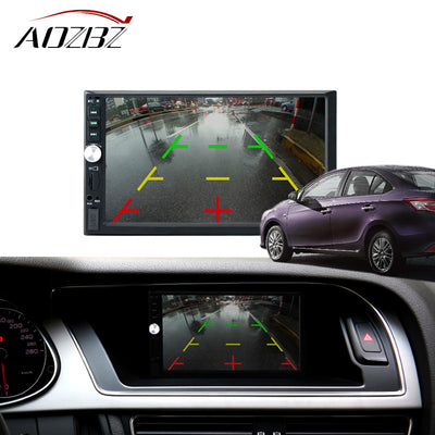 AOZBZ 7" TFT 1080P Touch Screen Bluetooth Car MP5 Player 12V Car Audio Video Support Rearview Camera Car Electronics