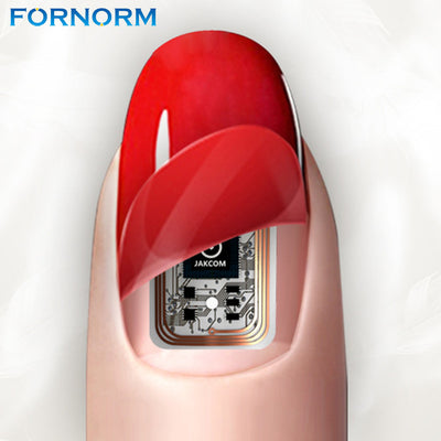 FORNORM N2 Smart Nail Sticker Smart Nail NFC Lock Simulate IC card Connect Phone Flash LED Smart Manicure New Smart Wearable Gad