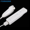 FORNORM 2 in 1 Remote  Motion Plus Game Handle controller Built in MP Bluetooth  Remote Nunchuck Controller for Nintendo Wii
