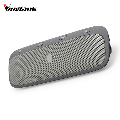 Vingtank Universal Wireless Car Bluetooth Speakerphone Hands-free Car Kit Sunvisor In-Car Speaker Player Car Charger Speaker