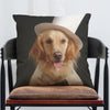 Pet Dog Animal Cotton Linen Throw Pillow Case Cushion Cover Home Decor