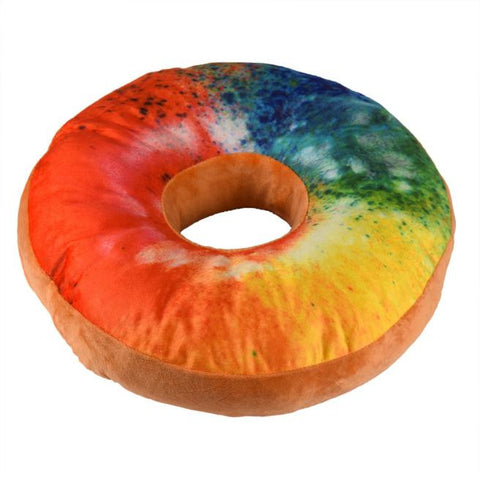 New style Doughnut Shaped Ring Plush Soft Novelty Style Cushion Pillow