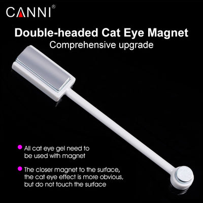 #70601 New Double-headed Magnetic Plate Magnet Pen 1 PC CANNI Nail Art DIY Tool for All Magic 3D Cat Eyes Magnet Nail Gel Polish