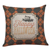 Halloween Pillow Box Linen Sofa Funny Ghost Pad Cushions Home Decoration