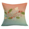 Happy Mother's Day Sofa Bed Home Decoration Festival Pillow Case Cushion Cover