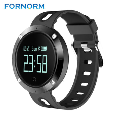 FORNORM Bluetooth 4.0 Smart Bracelet Waterproof Sport Fitness Tracker Smart Band Pedometer Smart Wristband for Android iOS