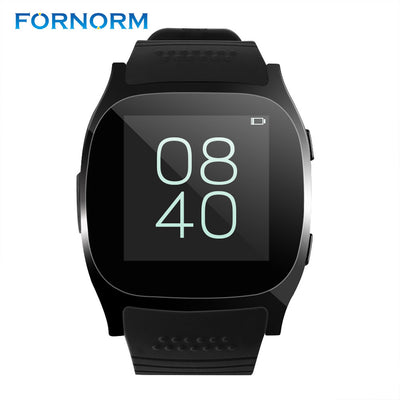 FORNORM Mini Style T8 Bluetooth Smart Watch Support SIM TF Card Sleep Monitor Message Notifier For Android