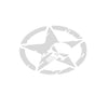 Star Skull Car Sticker Decals Cool Window Wall Sticker Motorcycle Car Styling Accessories 4.6" Dia.