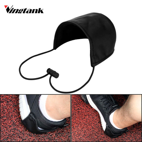 Vingtank Car Driver Shoe Heel Protector Wearproof Shoes Heel Protection Cover for Men Women Wear Shoes Covers black car-styling