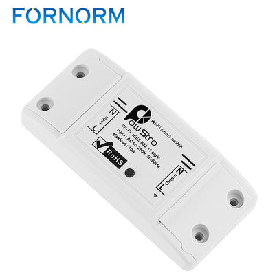 FORNORM Wifi Smart Switch Intelligent WiFi Wireless Smart DIY Switch Remote Control For Smart Home By Phone