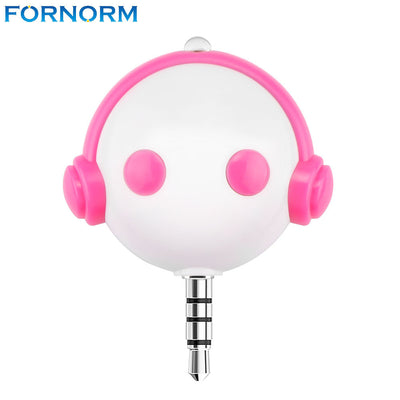 FORNORM 3.5mm Wireless Mobile Phone Infrared Remote Control Plug Compatible with smart phone for Household Appliance Air