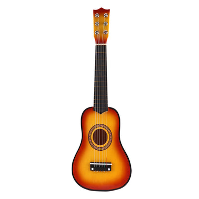 21" 6 String Classical Acoustic Guitar Wooden Musical Instrument  Kid Child Toy