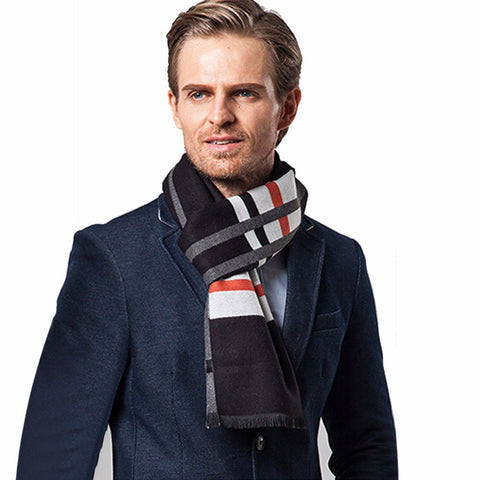 Schal Herren Winter Kaschmir Herrenschal Elegant Business-SchalFeature: