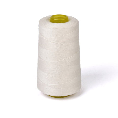 Unbleached 3000 Yards Cotton Sewing Thread for Sewing Machine