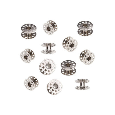 20pcs 20mm Diameter Domestic Sewing Machine Metal Bobbins for Brother /Singer /Toyota /Janome