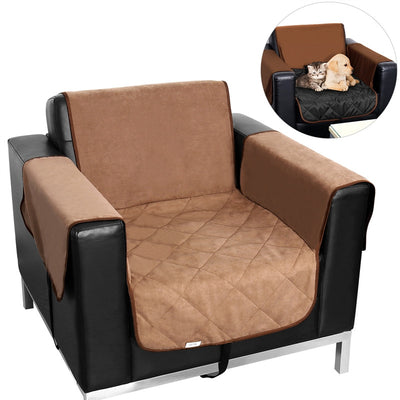 UEETEK One-Seat Sofa Slipcover Waterproof Pets Dog Cat Sofa Chair Cover Furniture Protector