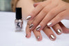 Mirror Nail Polish Plating Silver Paste Metal Color Stainless Steel Mirror Silver Nail Polish For Nail Art