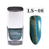 Nail Effect Nail Powder No Polish Foil Nails Art Glitter Silver