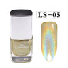 Nail Effect Nail Powder No Polish Foil Nails Art Glitter Silver