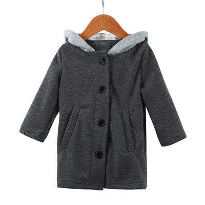 Cute Baby Infant Autumn Winter Hooded Coat Rabbit Jacket Thick Warm Clothes