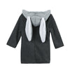 Cute Baby Infant Autumn Winter Hooded Coat Rabbit Jacket Thick Warm Clothes