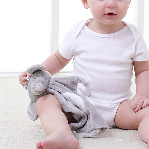 Baby Sleeping Appease Toy Bibs Boy Girl Baby Feeding Accessories Newborn Infant Saliva Burp Cloths Baby Bandana