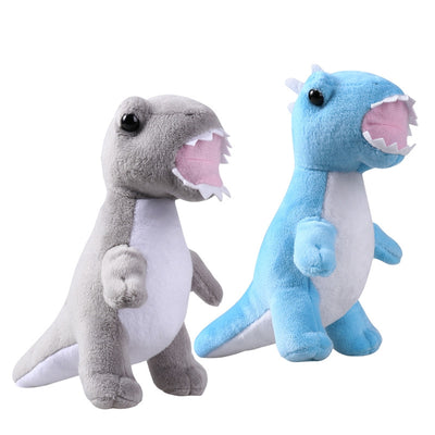 NUOLUX 2PCS Cute Cartoon Dinosaur Animal Plush Toys Stuffed Cushions Adorable Gift for Kids Children