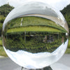 Crystal Ball Photography Prop Meditation Ball Contact Juggling Glass Sphere Display