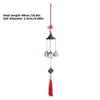 1 Pcs Buddha Statue Pattern Bell Blessing Feng Shui Wind Chime for Good Luck Fortune Home Car Hanging Decor Gift Crafts