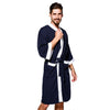 New 2018 men waffle cotton bathrobes men bathroom spa robes male plus size pajamas Traditional Yukata Sleepwear