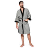 New 2018 men waffle cotton bathrobes men bathroom spa robes male plus size pajamas Traditional Yukata Sleepwear