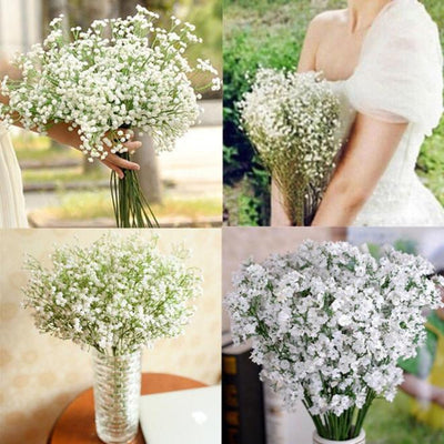 Artificial Gypsophila Flower Fake Silk Wedding Party Bouquet Home Decor