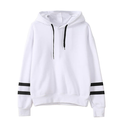 Womens Long Sleeve Hoodie Sweatshirt Jumper Hooded Pullover Tops Blouse