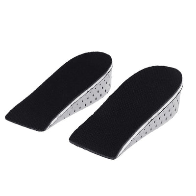 Breathable Memory Foam Height Increase Insole Invisible Increased Heel Lifting Inserts Shoes Elevator Insoles for Men Women