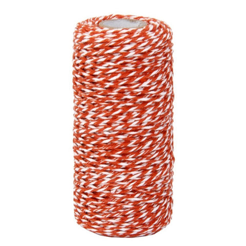 100m Cotton Bakers Twine String Cord Glass Bottle Gift Box Decor Craft