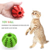 7cm IQ and Dental Treat Ball Pet Toy Rubber Toy Ball Funning Pet Toys Dog Chew Ball Durable Non-Toxic BPA Free Strong Tooth Cleaning Tool