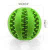 7cm IQ and Dental Treat Ball Pet Toy Rubber Toy Ball Funning Pet Toys Dog Chew Ball Durable Non-Toxic BPA Free Strong Tooth Cleaning Tool