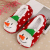 Women Ladies Cotton Warm Indoor Slippers Soft Plush Christmas Shoes