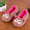 Women Ladies Cotton Warm Indoor Slippers Soft Plush Christmas Shoes