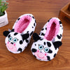 Women Ladies Cotton Warm Indoor Slippers Soft Plush Christmas Shoes