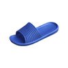 Man Stripe Flat Bath Slippers Summer Sandals Indoor & Outdoor Slippers