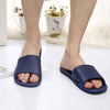 Man Stripe Flat Bath Slippers Summer Sandals Indoor & Outdoor Slippers