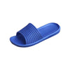 Man Stripe Flat Bath Slippers Summer Sandals Indoor & Outdoor Slippers