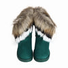 Fashion Women Boots Flat Ankle Fur Lined Winter Warm Snow Shoes