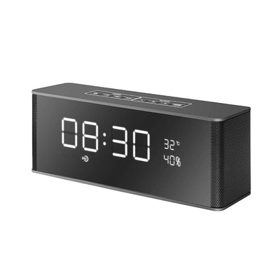 Multifunctional Digital Alarm Clock Radio with Wireless Bluetooth Stereo Speakers