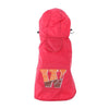 Hooded Pet Dog Raincoats Puppy Raincoat Outdoor Clothes For Small Dogs Waterproof Jacket Rainwear Dog Rain Jacket