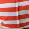 Kids Stuffed Animal Plush Toy Storage Bean Bag Soft Pouch Stripe Fabric Chair