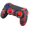 Soft Camouflage Silicone Case Cover For Playstation PS4 Controller